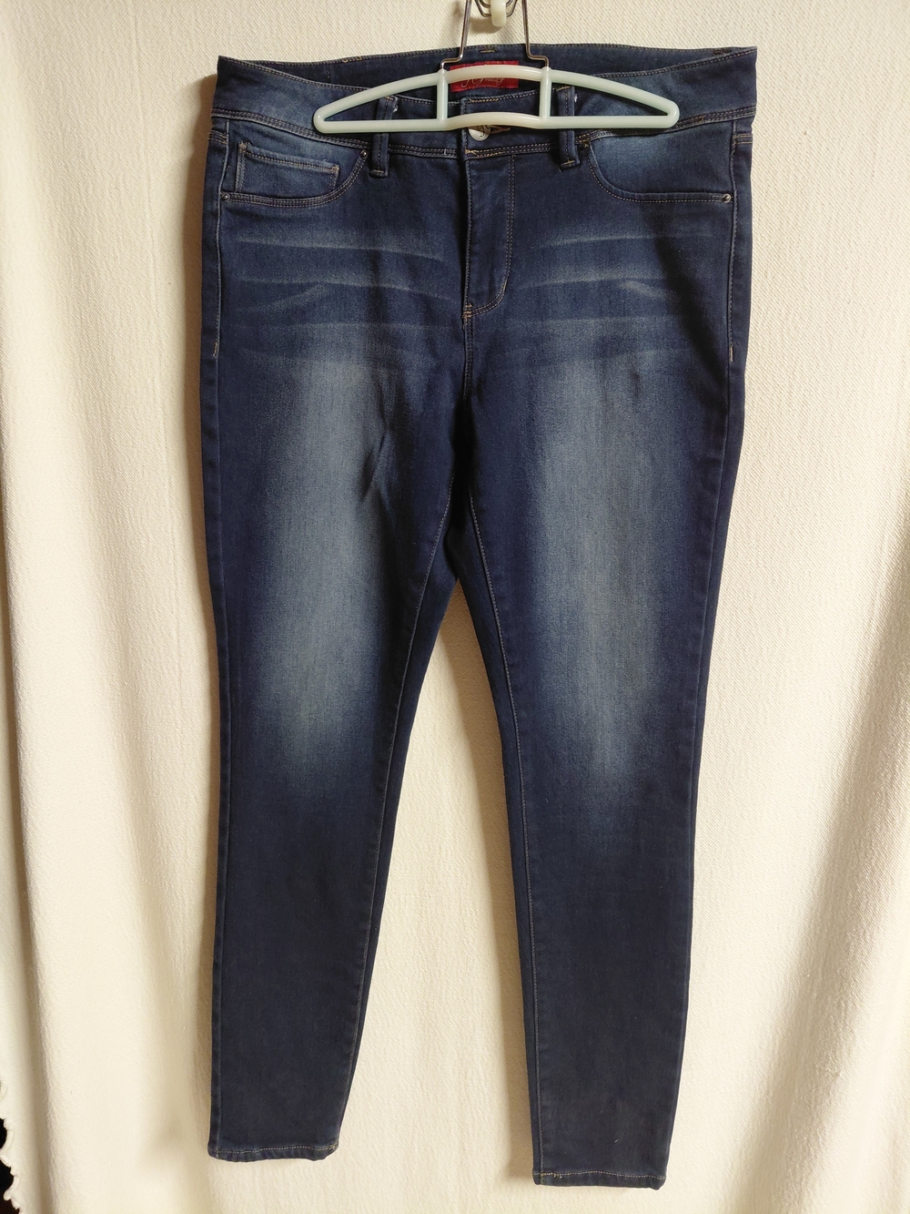 Royalty For Me Women’s Dark Blue Stretch Skinny Jeans 14